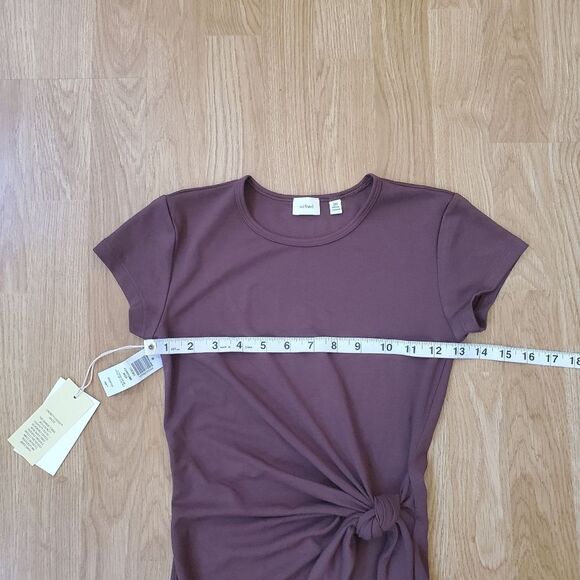 🦋ARITZIA🦋 NEW - Wilfred Fortune Jersey Midi Dress - [XXS, Brown] - Picture 11 of 15